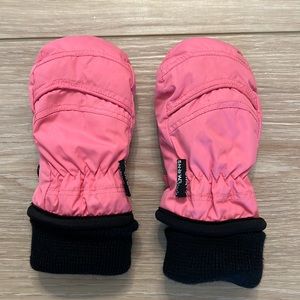 Snow stoppers pink gloves size toddler xs